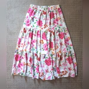 The Pioneer Women Multi Color Tiered Maxi Skirt